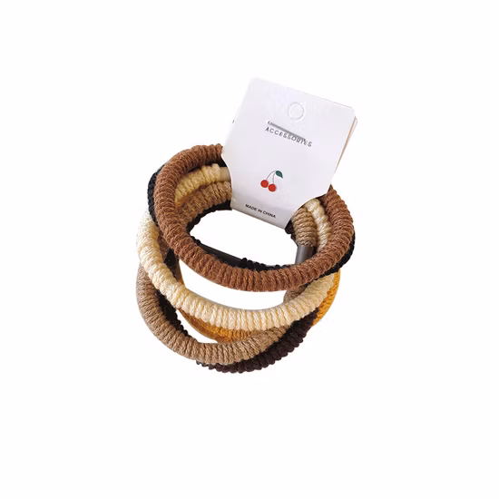 Gros Logo personnalisé mode Boho Twist Original cheveux cravate Bracelets accessoires caoutchouc élastique bandes de cheveux pour filles enfants