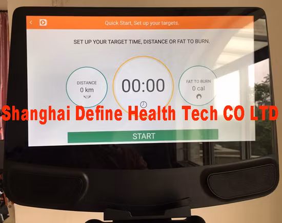 Meilleur vélo de spinning commercial, cycle d'intérieur professionnel, Define Health Tech - Nouveau vélo de spinning professionnel Cycle Connect -HB-2018