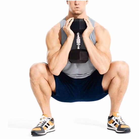 Haltères de poids hexagonaux en acier moulé recouvert de caoutchouc pour la tonification musculaire, l'entraînement complet du corps, la salle de gym à domicile