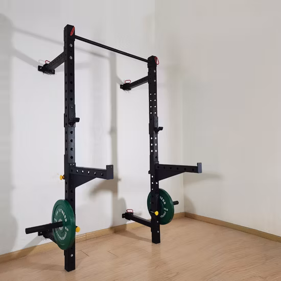 Support mural pliable pour squat